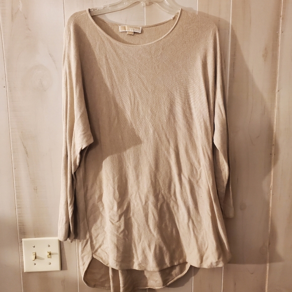 MICHAEL Michael Kors Sweaters - Michael kors beige sweater SZ Large EUC